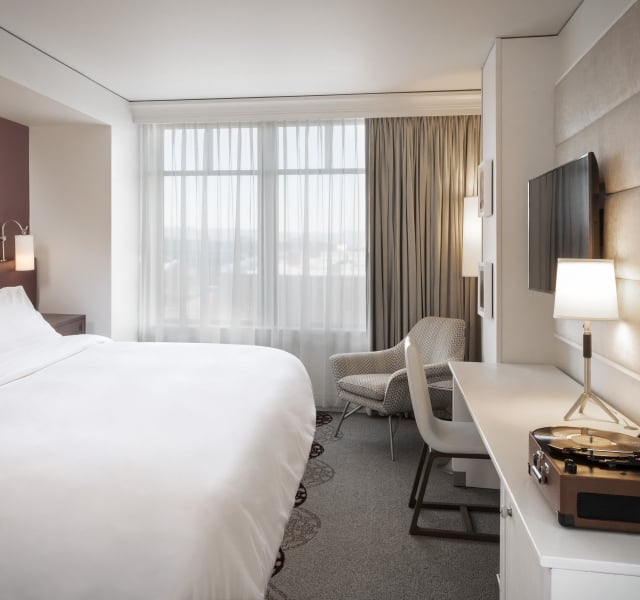 hotel's bedroom