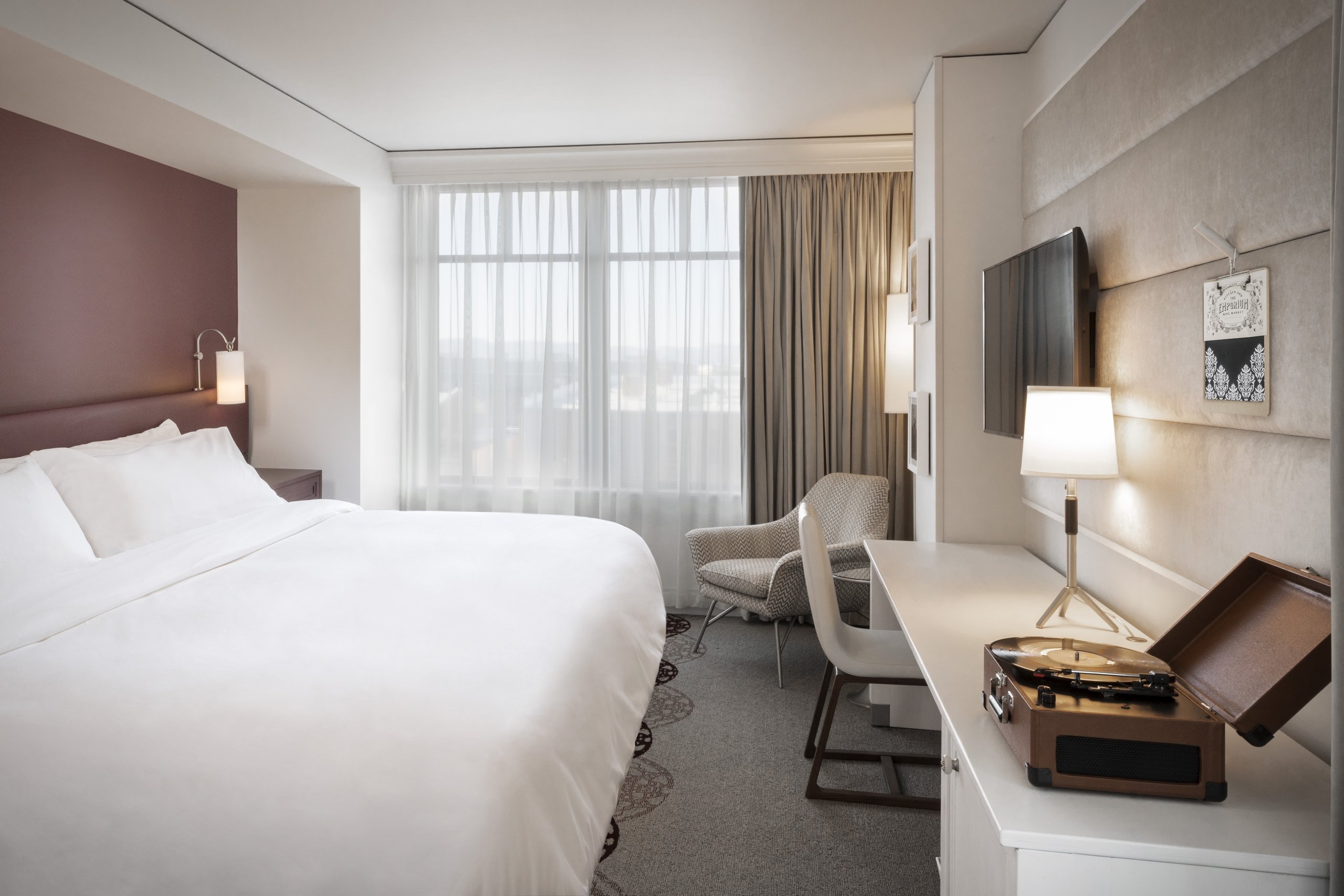 hotel's bedroom