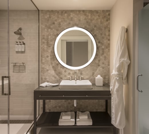 hotel's bathroom