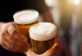 Clink glasses