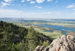 A view from Arthur's Rock in Lory State Park