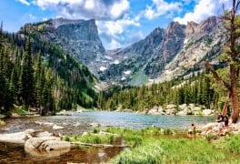 Dream Lake, Rocky Mountain National Park, Colorado, United States