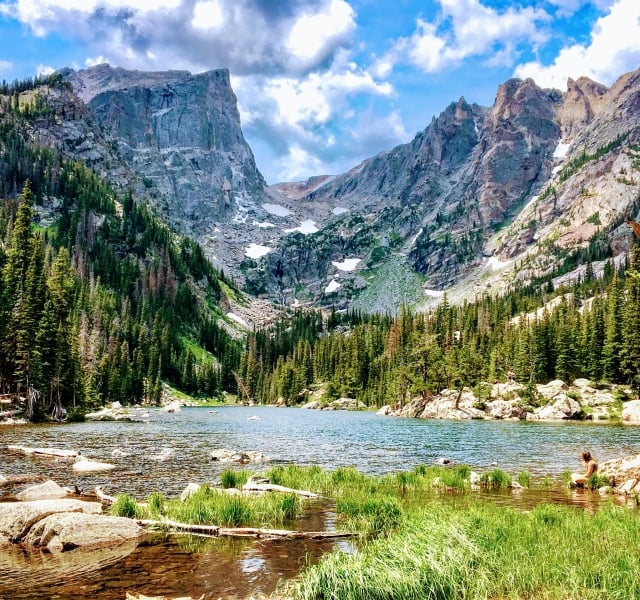 Dream Lake, Rocky Mountain National Park, Colorado, United States
