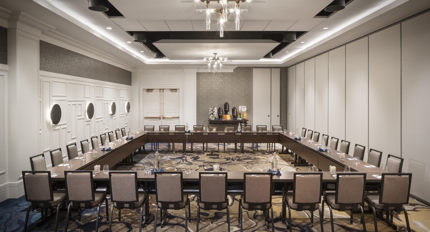 ballroom and meeting room