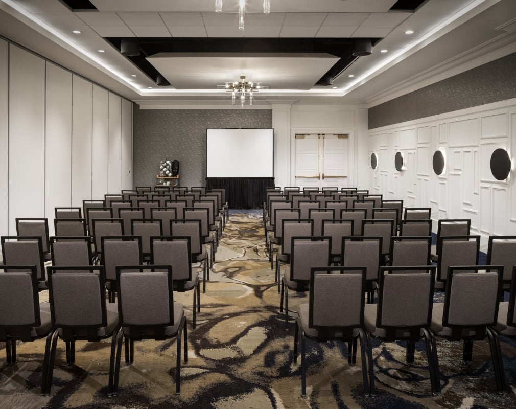 ballroom and meeting room