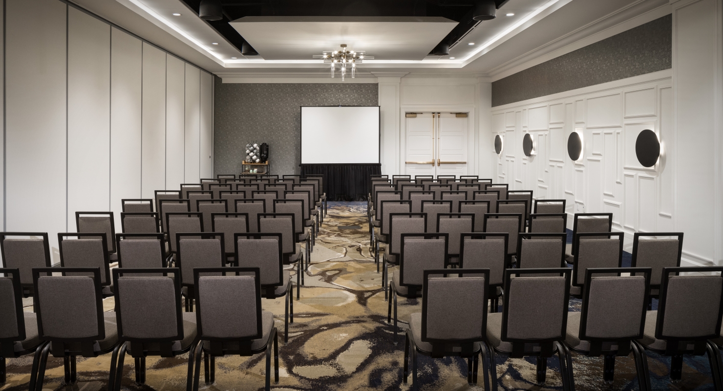 ballroom and meeting room