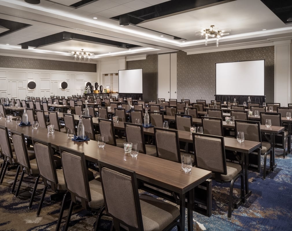 ballroom and meeting room
