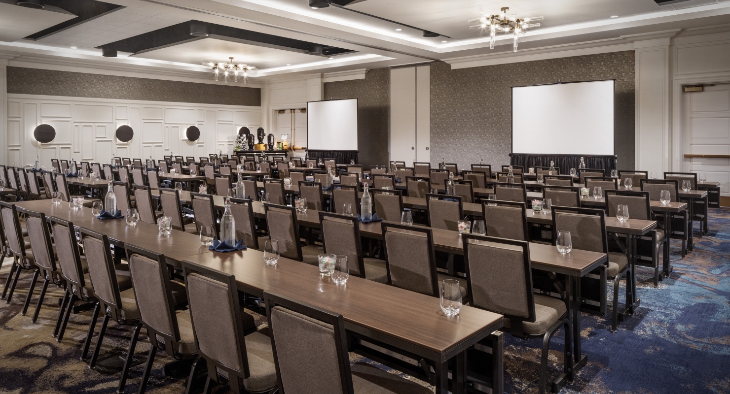 ballroom and meeting room