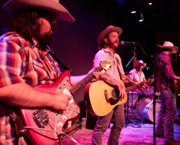 Band playing at Magic Rat